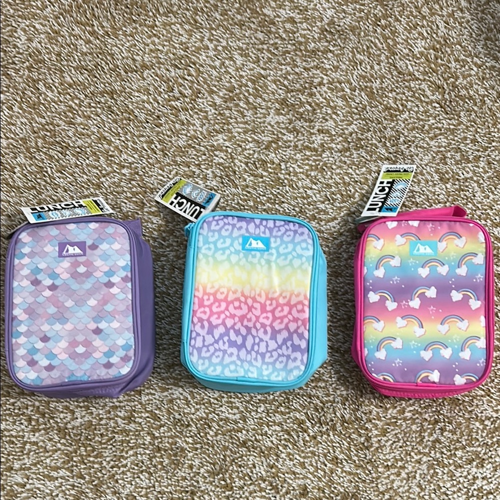 Colorful Kids Lunch Box Set
